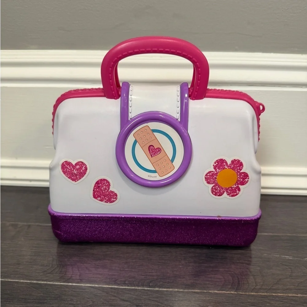 Disney Doc McStuffins Pink and Purple Doctor's Bag Toy Accessories Girl Pretend